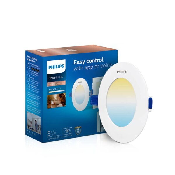PHILIPS polycarbonate Smart Wi-Fi LED Downlighter