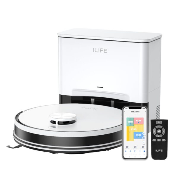 ILIFE A30 Pro Robotic Vacuum Cleaner with Self-Empty Station