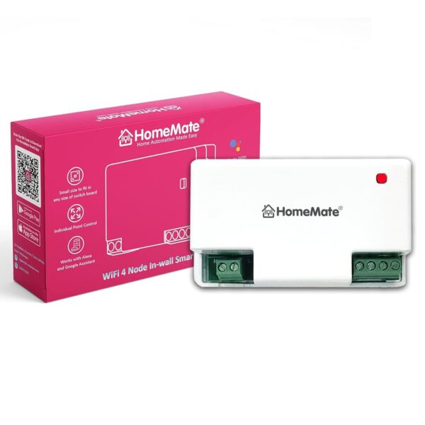 HomeMate WiFi 4 Node Smart Switch
