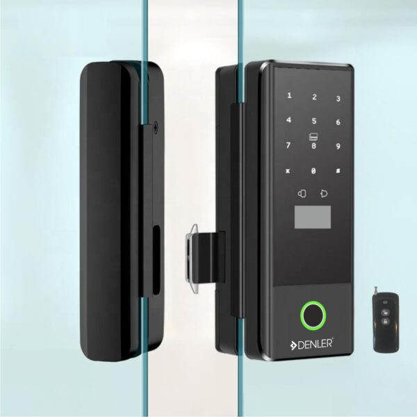Denler DS04 Smart Glass Door Lock, Wi-Fi Lock