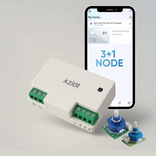 AZIOT 3+1 Fan Smart Switch