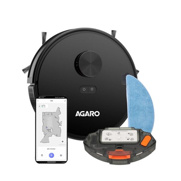AGARO Imperial Robot Vacuum Cleaner, Dual Brush